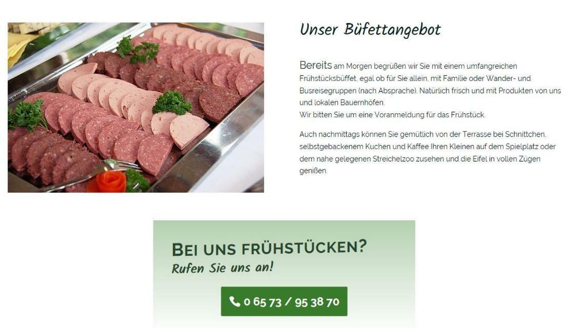 Eifelyeti Ferienwohnung Ellscheid Esterno foto